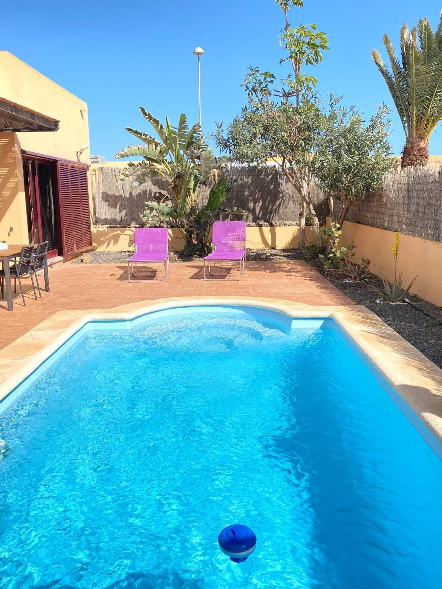 Villa Marlau Con Piscina Privada La Oliva Exterior foto