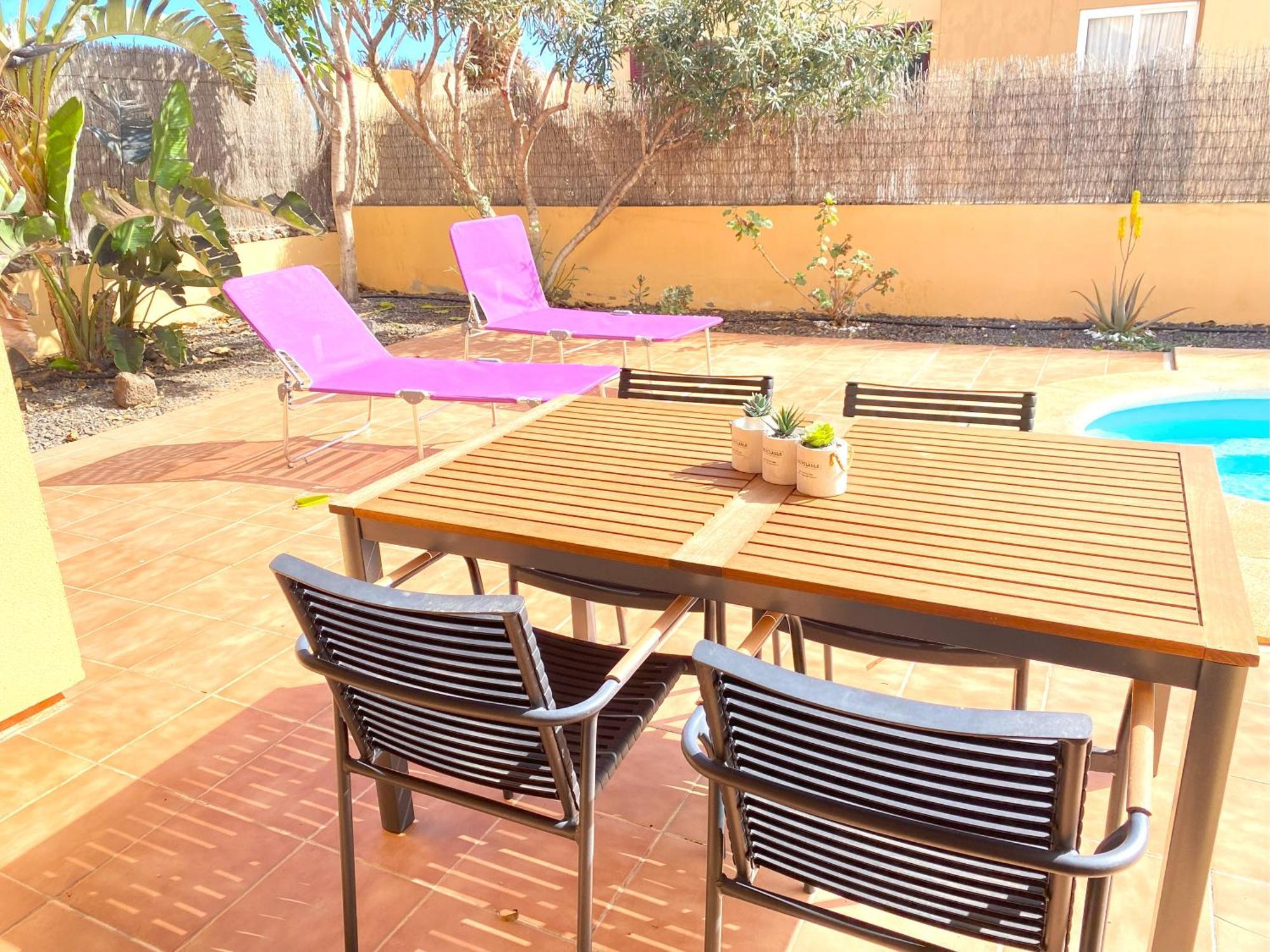 Villa Marlau Con Piscina Privada La Oliva Exterior foto